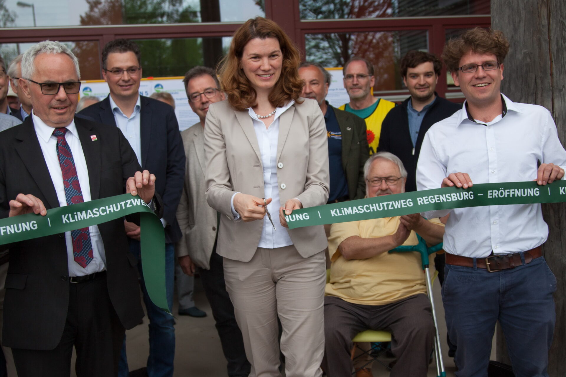 Eröffnung des Klimaschutzweg Regensburg